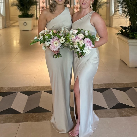 COPY - BHLDN Dylan Dress in Champagne UNALTERED, worn once and dry cleaned. - Picture 11 of 11